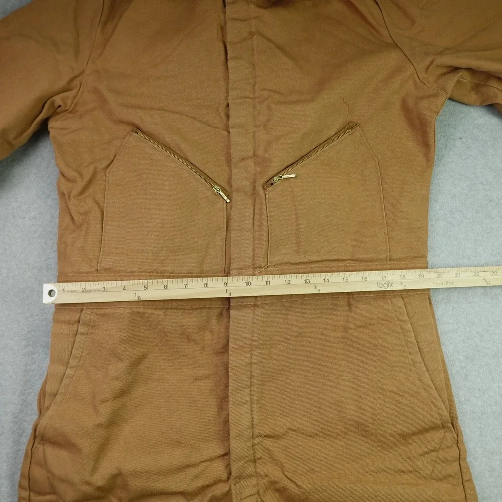 Walls Coveralls Mens Large Tall Brown Blizzard Pruf Workwear Insulated USA